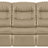 Trend Leather Beige | Norwegian Comfort Chelsea 3-Seater Wallsaver | Valley Ridge Furniture