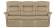 Trend Leather Beige | Norwegian Comfort Chelsea 3-Seater Wallsaver | Valley Ridge Furniture