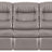 Trend Leather Cinder | Norwegian Comfort Chelsea 3-Seater Wallsaver | Valley Ridge Furniture