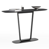 BDi Cloud 9 1183 Console Table in Nimbus Black, on white