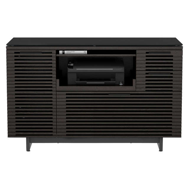BDi Corridor 6520 Multi Function Cabinet in Charcoal Stained Ash, on white