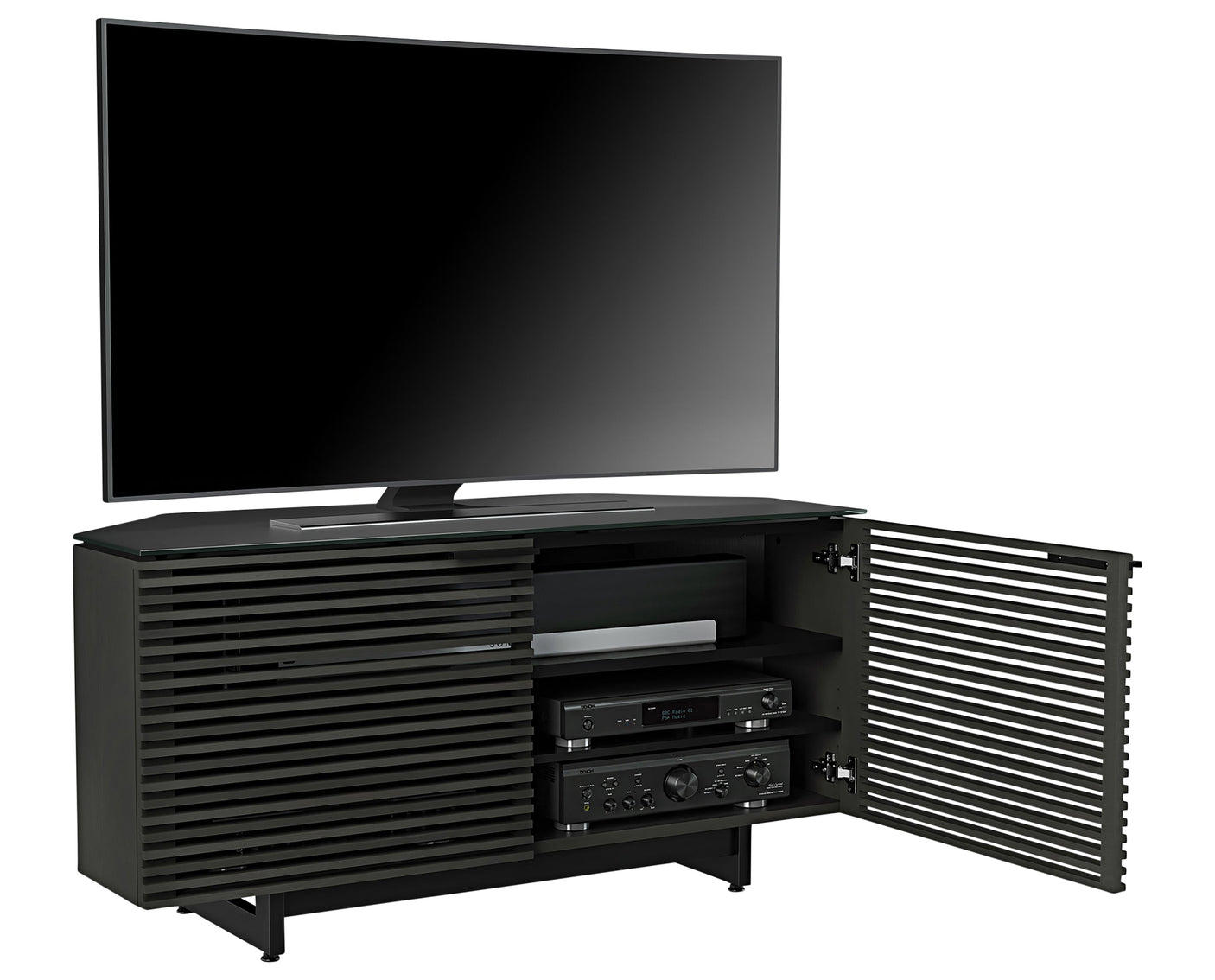 Corridor 8175 | Corner TV Stand and Media Cabinet