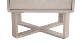 West Bros Corsa Night Table in 45 Weathered Wood, drawer detail