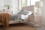 West Bros Corsa Panel Bed in 45 Weathered Wood, headboard detail