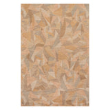 Dash & Albert Cortez Wool Rug in Clay, on white