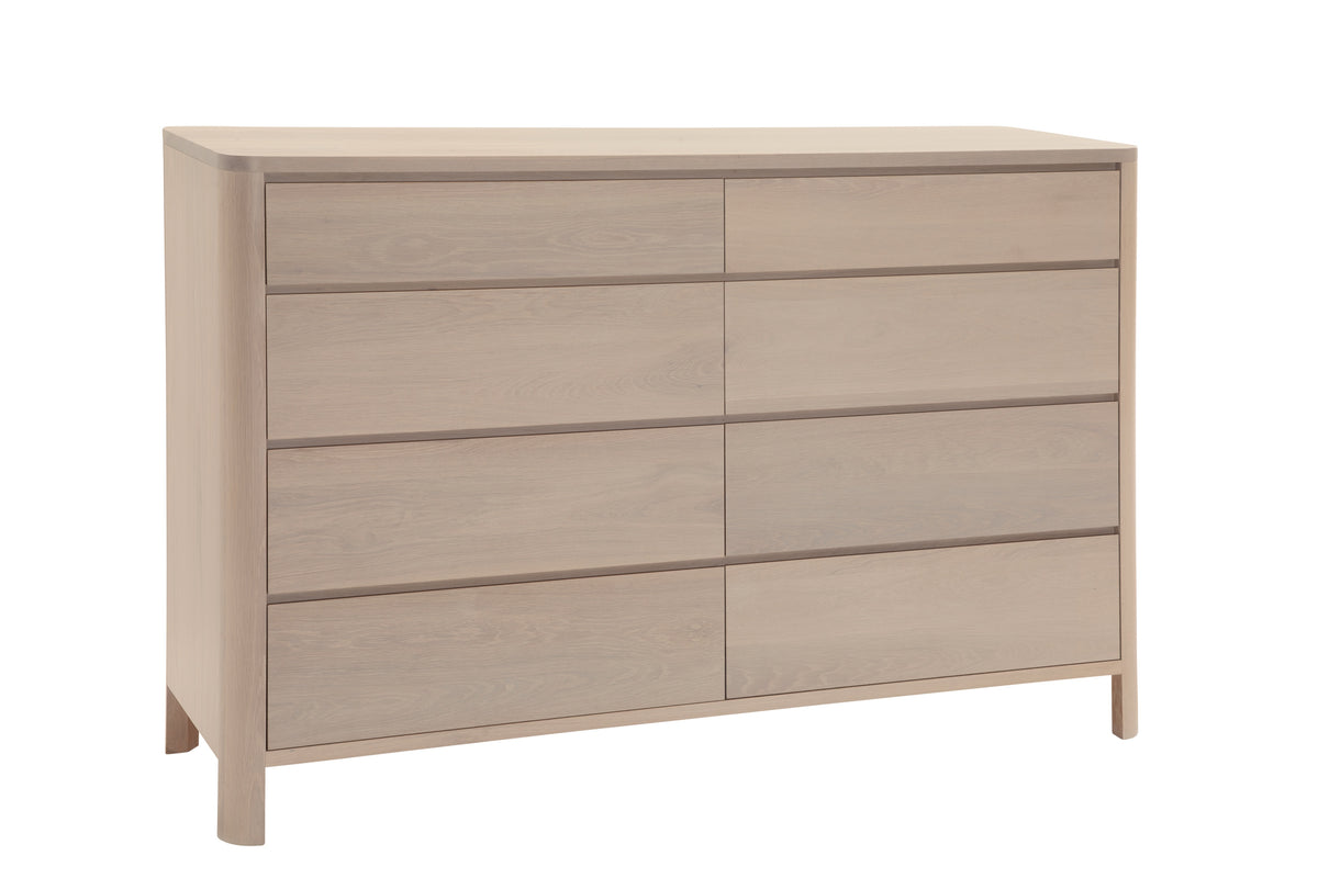 West Bros Curva Master Chest in 45 Weathered Wood, on white