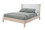 West Bros Curva Shelter Bed in 45 Weathered Wood, on white