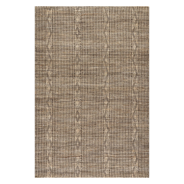 Dash & Albert Cyris Trellis Handmade Jute Rug in Neutral, on white