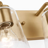 Miles Four Light Bath — Clear