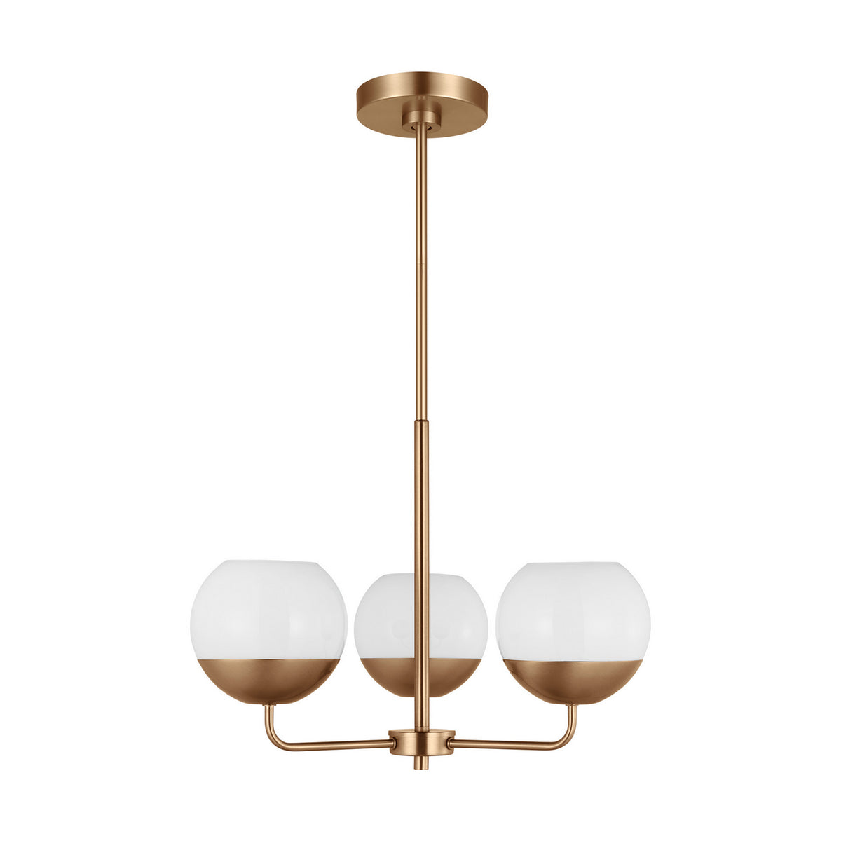 Alvin 3-Light Chandelier — 9 W