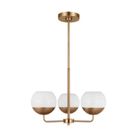 Alvin 3-Light Chandelier — 9 W