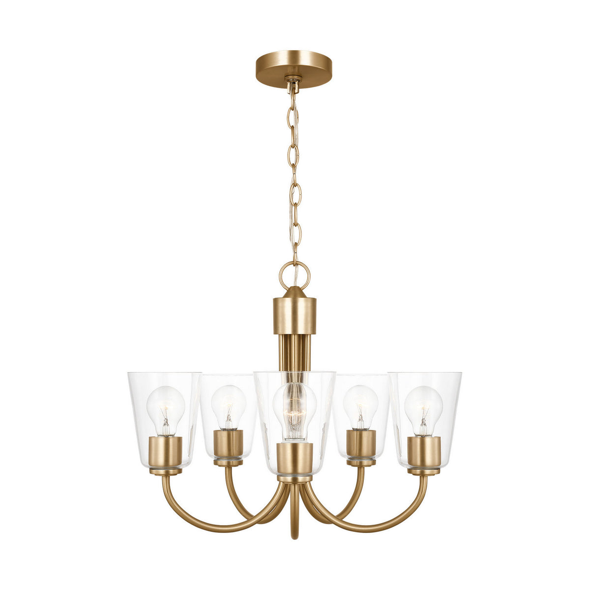 Miles Five Light Chandelier