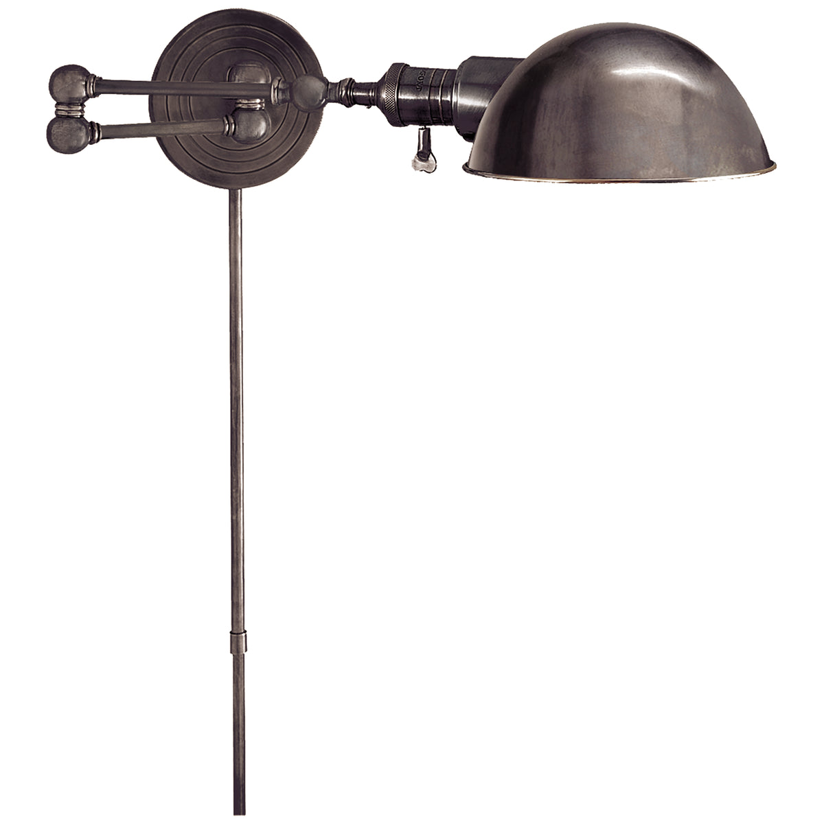 Boston Swing Arm with Apothecary Shade