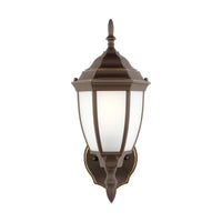 Bakersville Curve 15.5" Up Lantern — White