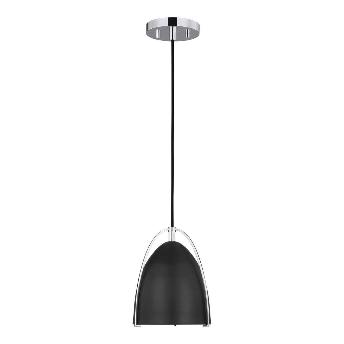 One Light Mini-Pendant — Midnight Black, 60 W