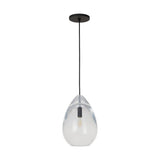 Alina One Light Pendant — 12.00", Clear
