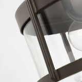 Luning Two Light Flush Mount — Clear
