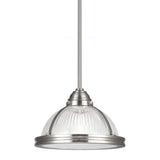 Pratt Street Prismatic One Light Pendant