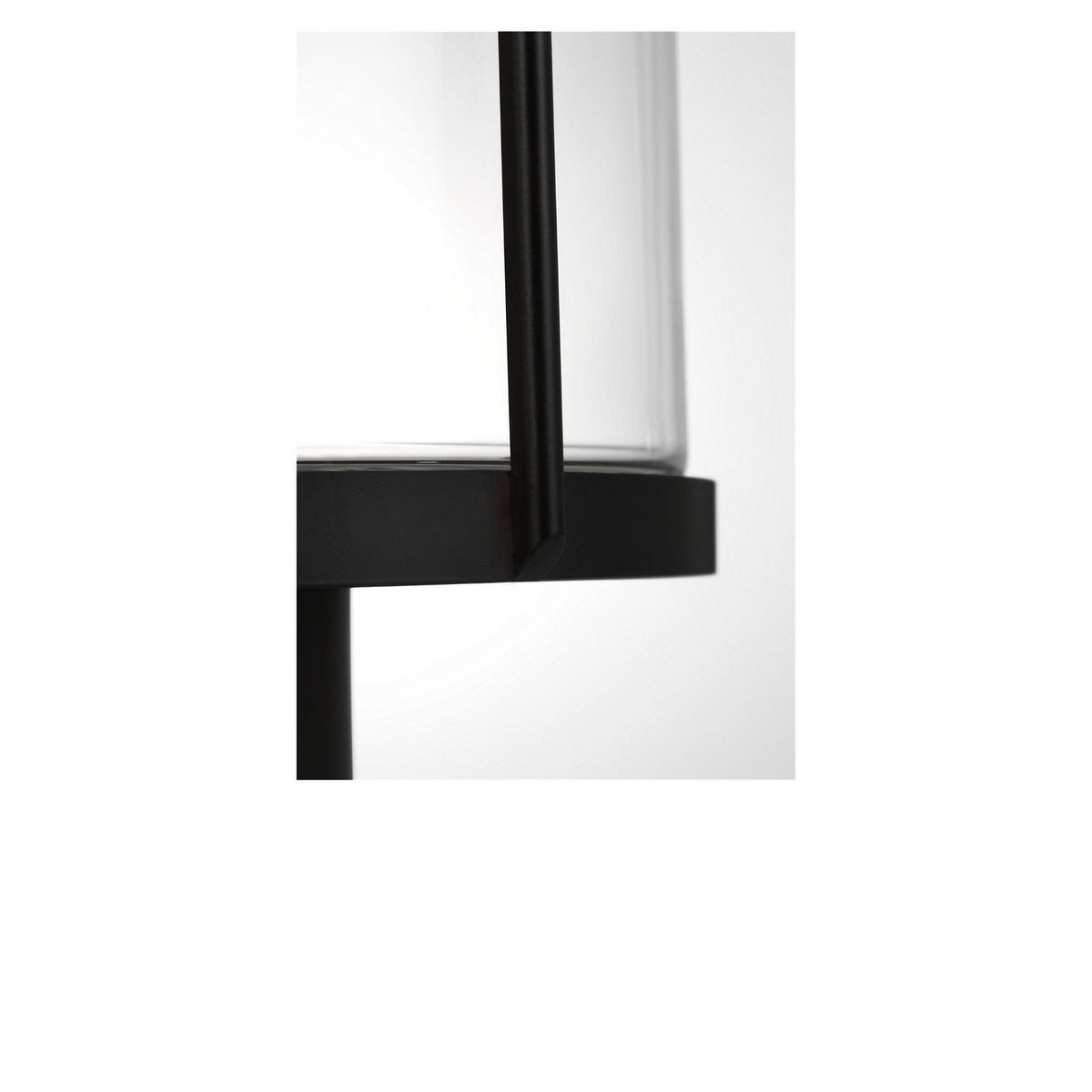Luning 13 One Light Outdoor Post Lantern — Clear Glass