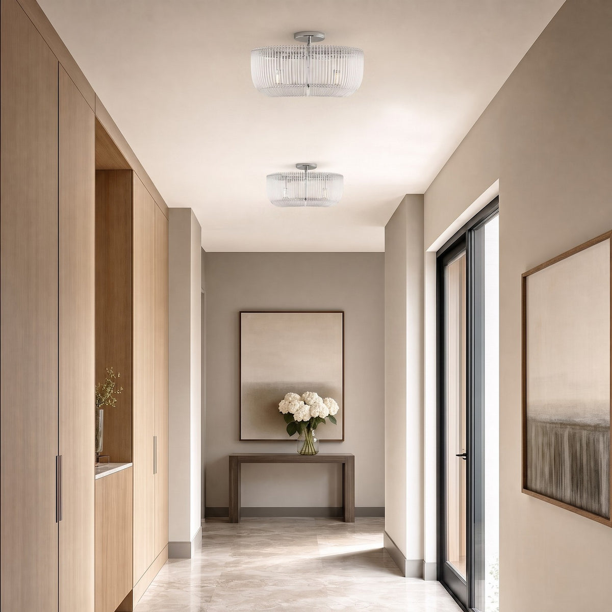Pierce Medium Flush Mount