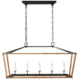 Darlana Wrapped LED Linear Lantern — 5 Light