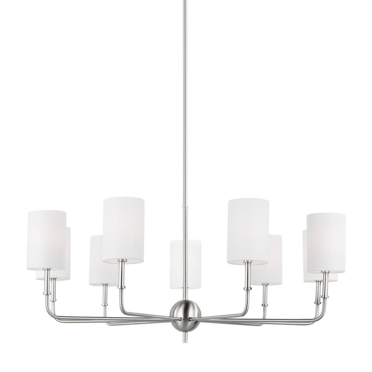 Nine Light Chandelier — 14.88", 60 W
