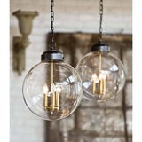 Globe Three Light Pendant