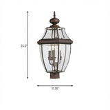 Lancaster 24" Post Lantern