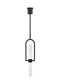 Calumn Pendant — Nightshade Black