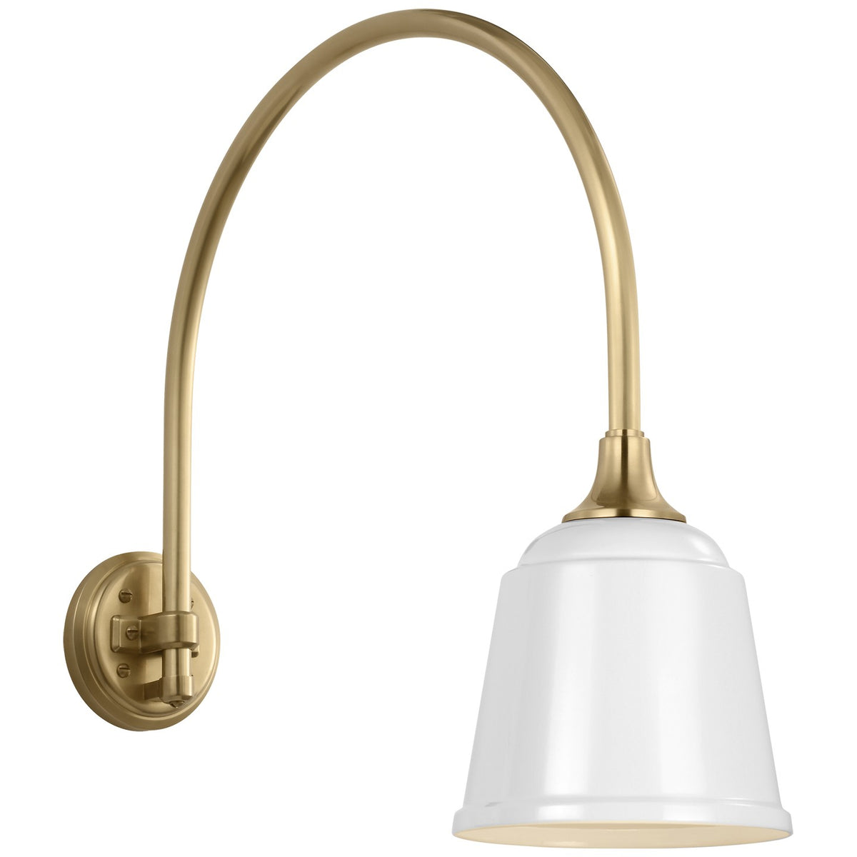 Academy 19.5" Arched Mack Barn Light