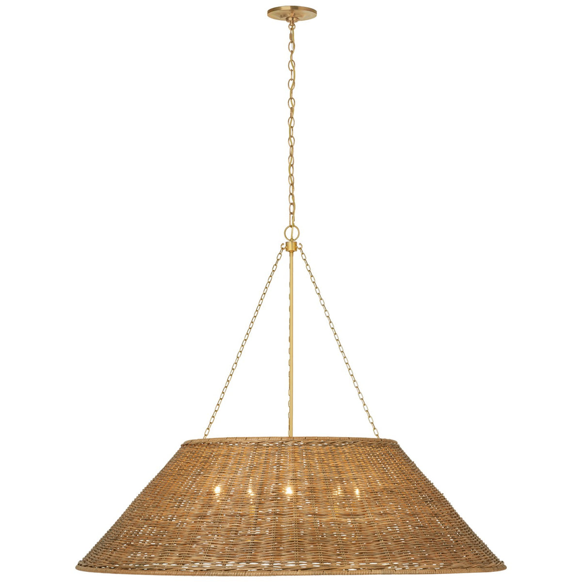 Corinne 44" Woven Hanging Shade