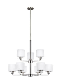 Canfield Nine Light Chandelier