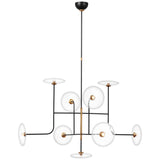 Calvino X-Large Arched Chandelier
