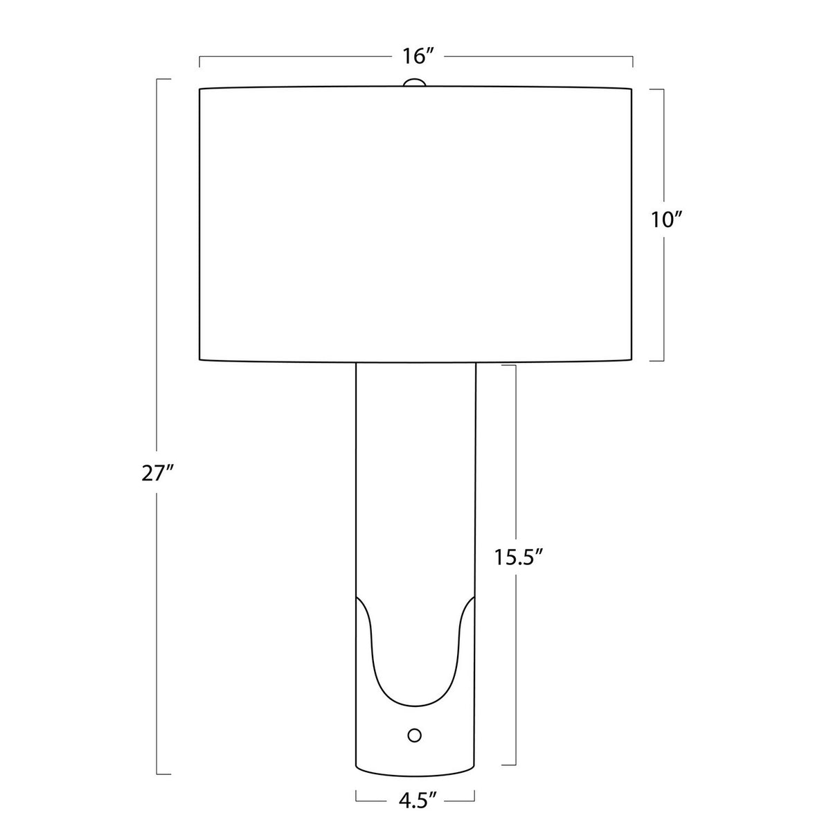 Sacha One Light Table Lamp
