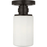 Fairfax 5" Solitaire" Flush Mount