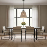 Norman Medium Wicker Pendant