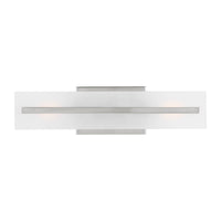 Two Light Bath Vanity — 17.88"