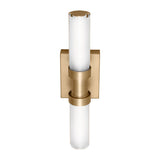 LED Bath Wall Sconce — W: 4.75" × H: 18.00" × D: 4.50"