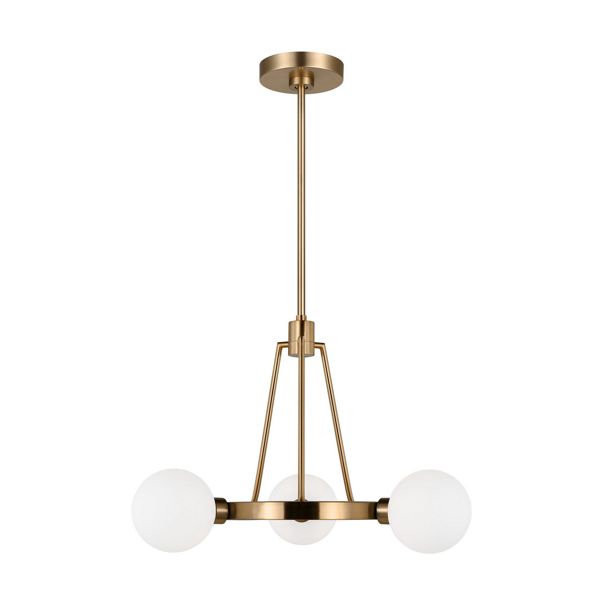 Three Light Chandelier — 14.00", 40 W