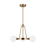 Three Light Chandelier — 14.00", 40 W