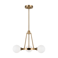 Three Light Chandelier — 14.00", 40 W