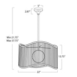 Nimes One Light Pendant