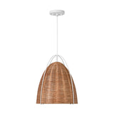 Norman Medium Wicker Pendant