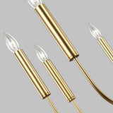 Nine Light Chandelier — 25.75", 60 W