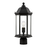 Sevier 18" Post Lantern — Clear
