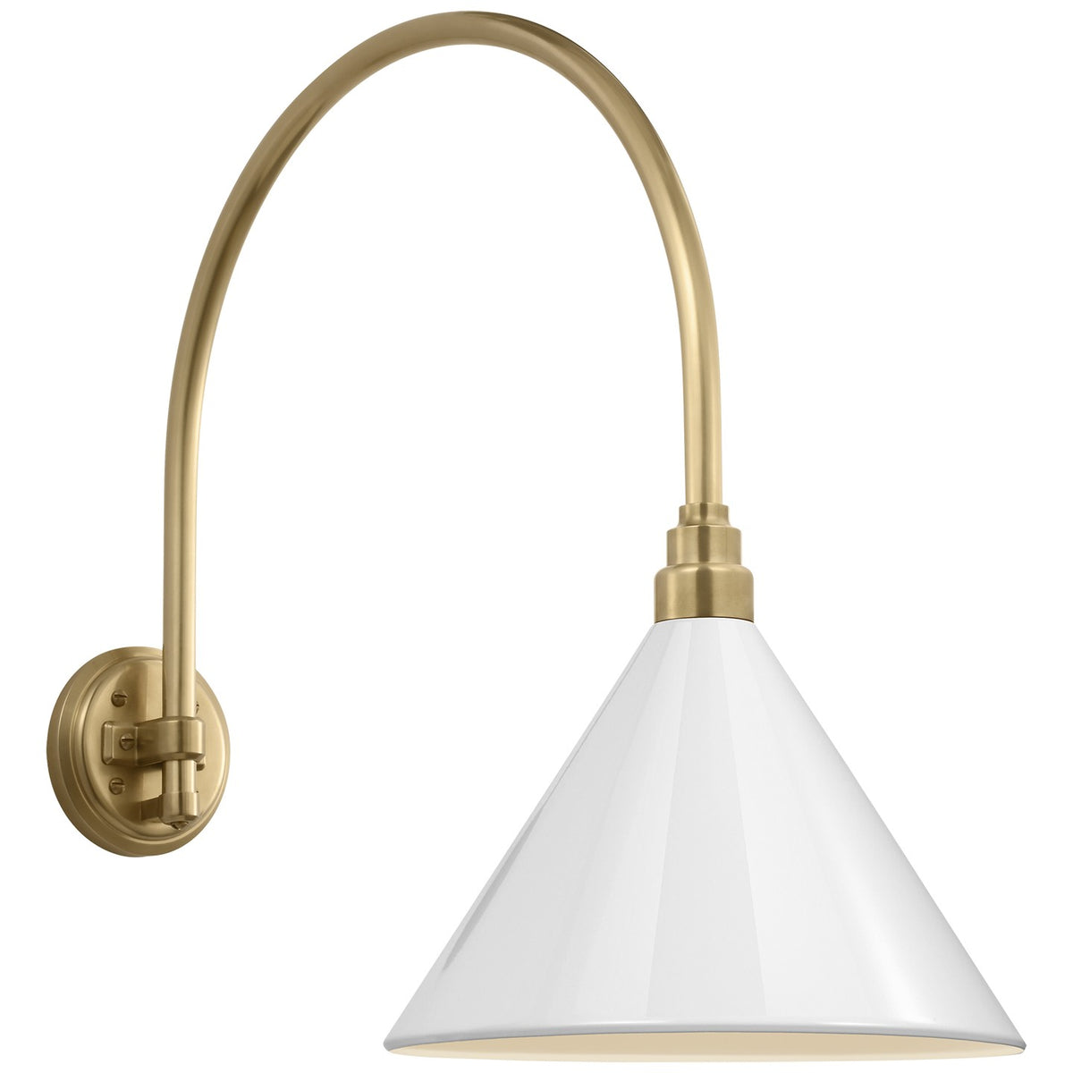 Academy 19.5" Arched Mack Barn Light