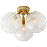 Cristol Large Triple Flush Mount