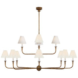 Piaf Grande Two-Tier Chandelier