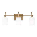 Oak Moore 3-Light Bath Sconce — 9 W
