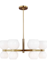 Six Light Chandelier — 11.13"